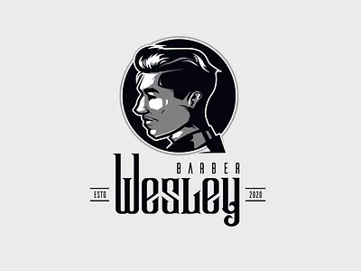 Barber Wesley art artist barber brazil character characterdesign design illustration illustrator ilustration ilustrator ilustração logo marca photoshop