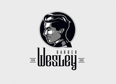 Barber Wesley art artist barber brazil character characterdesign design illustration illustrator ilustration ilustrator ilustração logo marca photoshop
