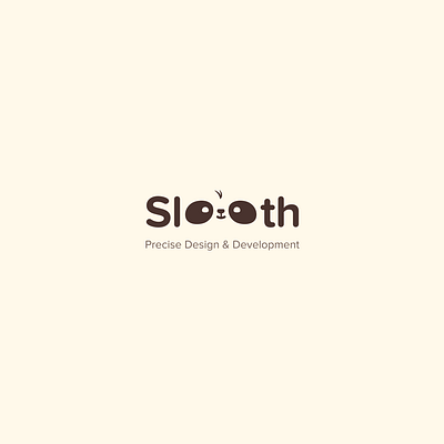 'Slooth' Logo Design cute dailyui illustration logo logo design logo design branding logotype typography