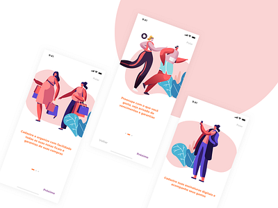 App Nexa - Onboarding app brazil design fintech guarantee invoice ios mobile money onboarding organize paper product product design shop startup ui uidesign ux uxdesign