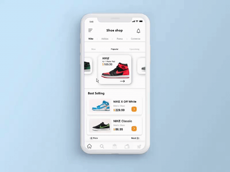 Online Shop adobexd animation app design illustration illustrator ui uidesign ux