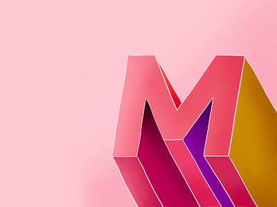 Multicolore 36daysoftype color design editorial font illustration type