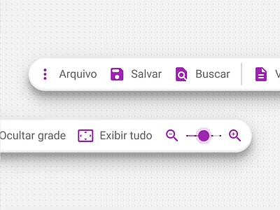 Neomorphic, huh? app gui neomorphic neomorphism purple style toolbar ui ux