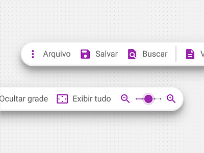 Neomorphic, huh? app gui neomorphic neomorphism purple style toolbar ui ux