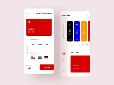 Finance App adobe xd app concept design finance illustration ui ux vector