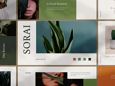Sorai Presentation branding editorial design google slides keynote presentation keynote template layout design layout exploration layoutdesign minimal pitch deck powerpoint presentation design presentation template template design
