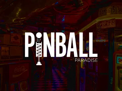 Pinball Paradise Logo 30 day logo challenge arcade arcade machine illustrator logo logochallenge logocore logodesign pinball typography