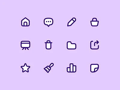 Lollipop Icons app icon icon design iconography metalab pitch presentation ui ux