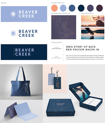 Incentive Trip Branding: Beaver Creek, CO brand identity branding branding and identity colorado design event artwork graphic design incentive incentive trip logo