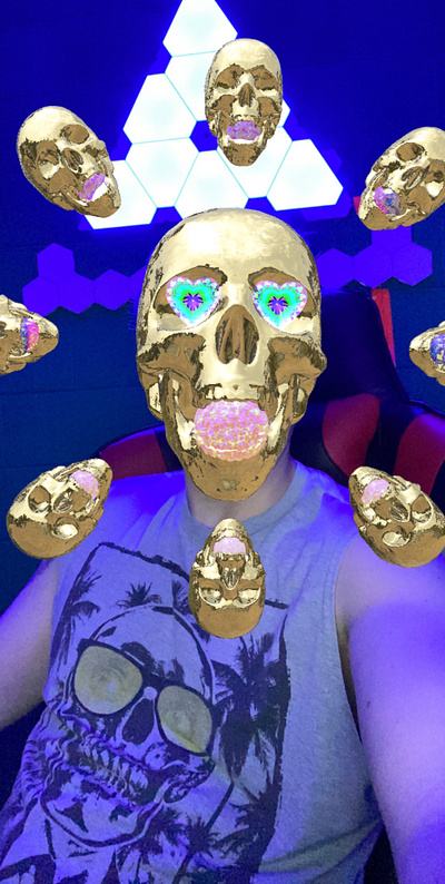 Custom 3D Object Behavior Script Lens crystal diamonds gold hearts lens studio magic orbs skull snapchat snapchat lens