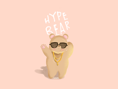 Hype Bear animation art branding character design graphic design hypebeast illustration illustrator logo vector web