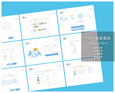 Kichi: Windows Software UI Samples design file manager icon illustration logo ui visual studio windows