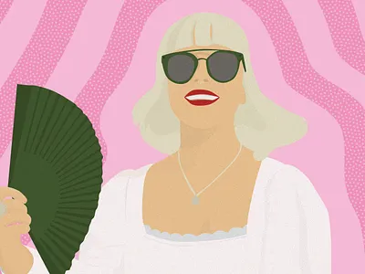 Beth Clarke design girl illustration sassy vector woman