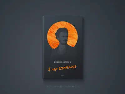 30 days book cover challenge #17 30daychallenge a nap szerelmese book book cover challenge concept cover cover design dallos sándor graphic design könyv könyvborító
