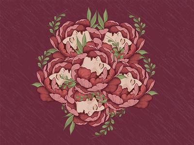 The Flower in Me art artwork concept art contemporary art contemporaryillustration digital art digital illustration digital painting drawing illustraion illustration illustration art illustrator imagination photoshop art surreal art surrealism visual art visual design visualization