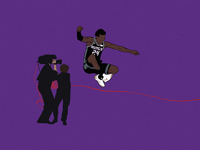 Buddy Hield buddy buckets buddy hield kings nba nba illustration sacramento sacramento kings