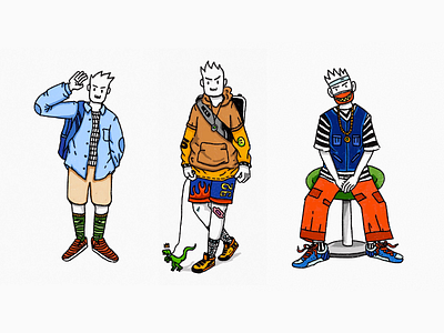 Fashion icons colorful colours design doodle drawing dressup fashion illustration malaysian outline