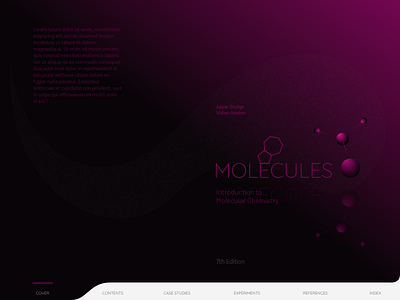 Web Book Cover Design application author black book book cover bookcover brand business chemistry design illustration interface magenta purple ui ux web