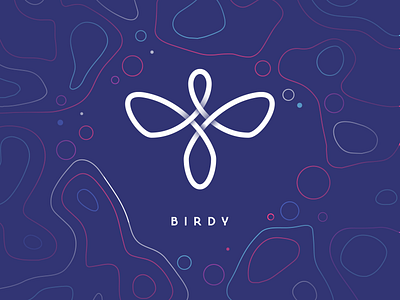 birdy animal bird bird icon bird logo branding clean design icon illustrator lettermark lineart linework logo design typography