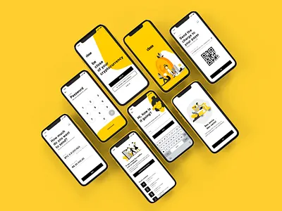 [Close] Screens app card crypto crypto currency crypto exchange crypto wallet cryptocurrency design inspire mobile ui ux