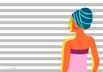 Women Of Color Illustration design graphic graphicdesign illustration illustrator visual artist