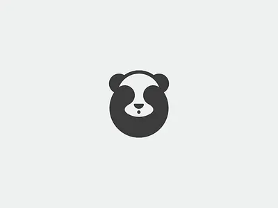 :see_no_evil: :panda_face: / Symbol brand branding icon illustration logo mark panda panda bear sign symbol