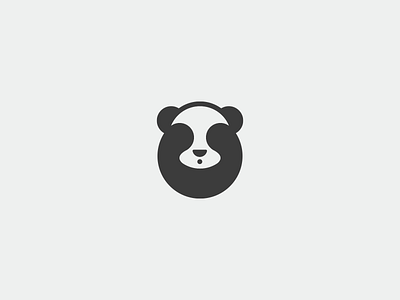 :see_no_evil: :panda_face: / Symbol brand branding icon illustration logo mark panda panda bear sign symbol