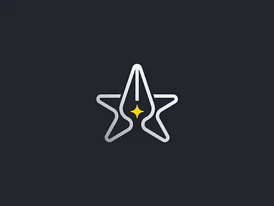 StarPen - III dark icon logo logo design logo designer minimal pen star visual identity