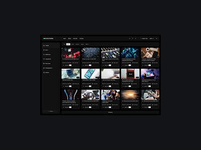 Video page Edutoria design minimal ui web