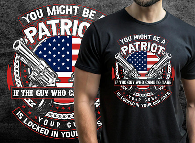 You might be a patriot Eye-catching t-shirt Design halloween