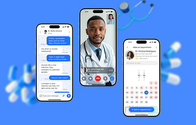 User-Friendly Doctor Appointment App UI/UX appdesign doctorapp dribbble figma healthcaredesign healthcareux mediacal medicalapp mobileappdesign uidesign usercentereddesign userexperience uxdesign uxresearch