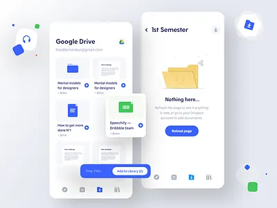 🚀 Import Page app clean design designer freelance import meneur paris speechify thadde ui ux