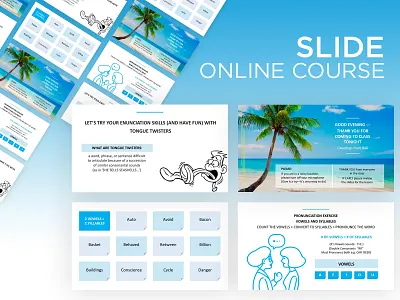 Slide For Online Course design graphic google slides powerpoint powerpoint design powerpoint presentation powerpoint template presentation presentation design presentation layout slide design