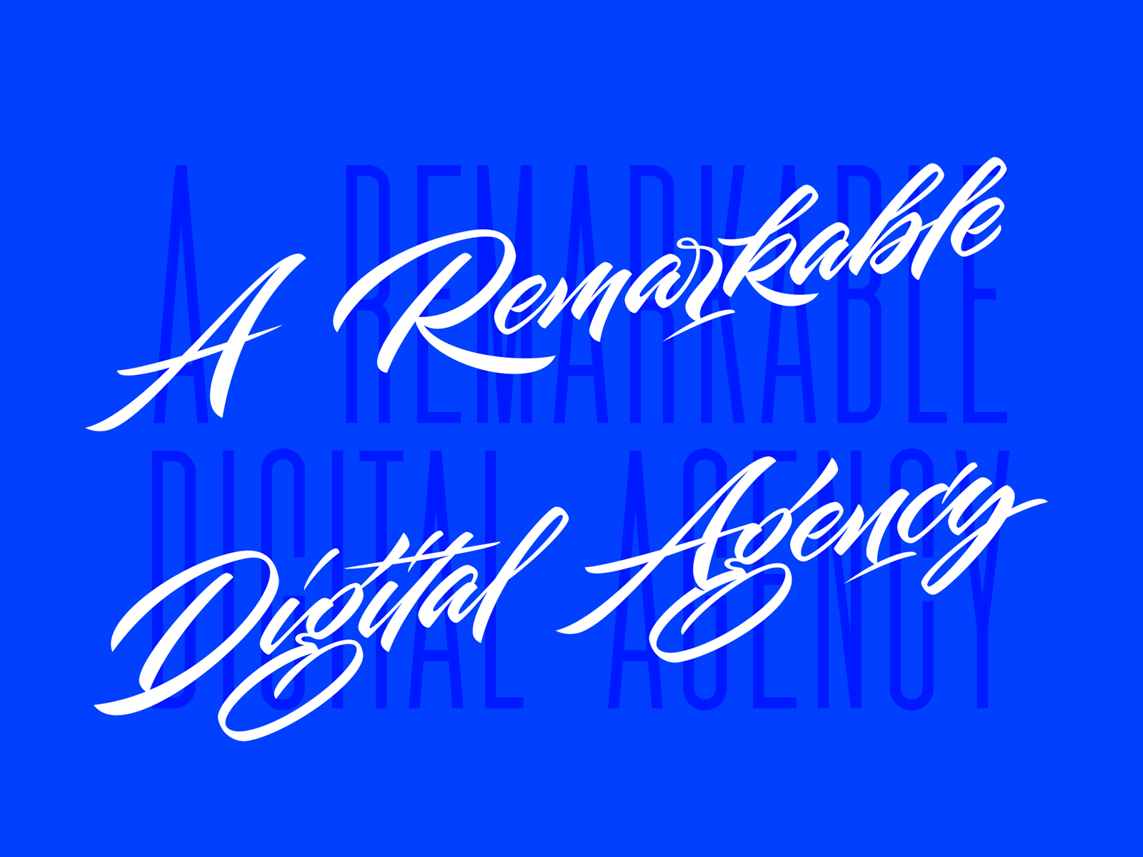 Example of Lettering Services