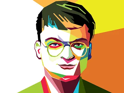 Potrait illustration potrait vector