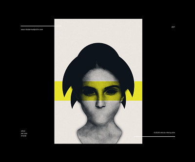 no. 221 look deep into my eyes book cover cd cover composition design digital human minimal movie poster photoshop poster poster a day poster design posters surreal