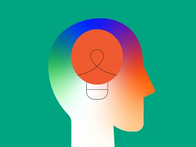 Idea app bingo brain brainstorm design icon icons illustration light logo sticker ui vector web