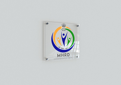 MHRD | Logo Competition color competition gradient graphic graphic design graphicdesign graphics logo logo company logo compeitition logo design logo designer logodesign logos logotype