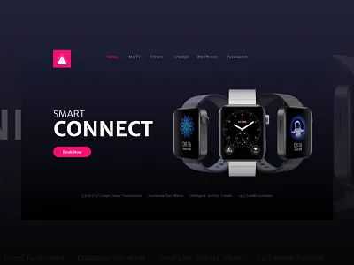 Smart Connect landing page ui