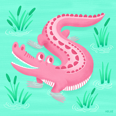 Gator alligator illustration animal illustration character character illustration crocodile illustration digital illustration digital illustrator flat illustration flat illustrations illustration illustration art illustration artist illustrator