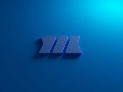 Logo in 3D 3d blender logo