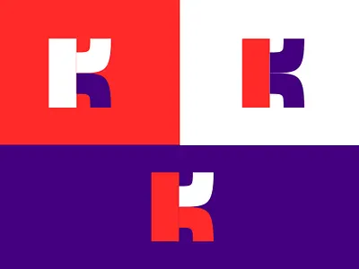 K design icon illustration logo vector