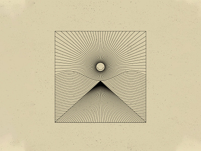 The future will be what we make it illustration line lines run sun