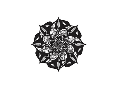 Tentacle Mandala design drawing illustration mandala mandala art marine procreate tattoo art