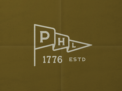 PHL branding graphic design illustrator typography