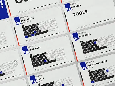 OSHIFT - Photoshop shortcut guide book graphic design layout photoshop print print design typography