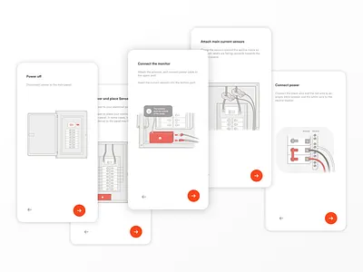 Sense Pro app instructions electric panel electricians electricity energy guide instructions mobile power sense sense pro sensors smart home ui