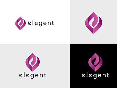 Elegent Logo- Logomark exploration. app branding branding and identity business logo design flat flatdesign icon lettering lettermark logo logo mark minimal modern monogram symbol unique