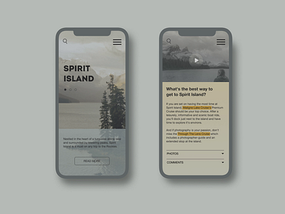 Spirit Islands Design | Part 2 | Exploring Spirit Island android app development time android apps animation app development services canada design illustration ios app island mobile app development mobile app development services mobile design nature tour tourism ui ui design uidesign ux uxdesign