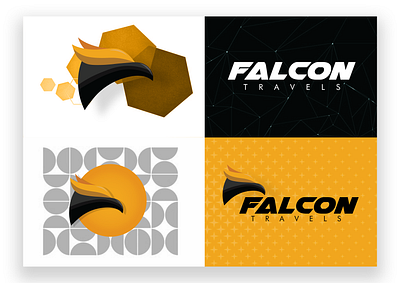 Falcon Travels Icon Design - #DailyUI @daily ui @design adobe ai artificial intelligence branding design designs graphic design icon icon design icons photoshop poster design travel app travelling uidesign user experience